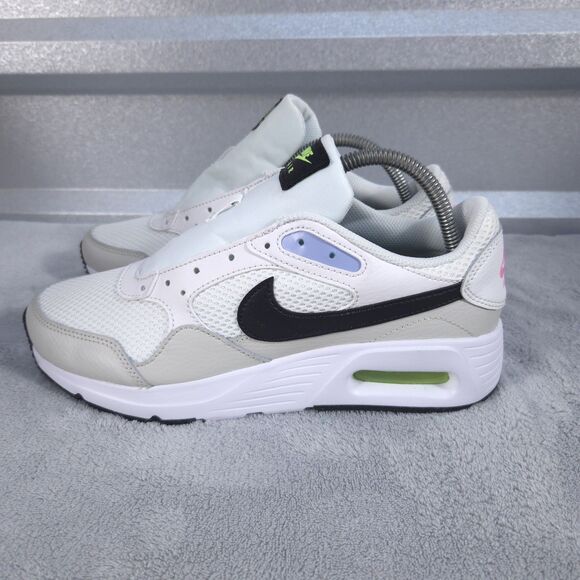 Authentic Nike Woman's / Air Max SC / Summit White-Black Volt / New Not BOX 8 - Picture 2 of 10